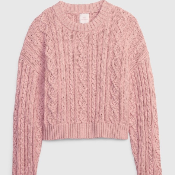 LoveShackFancy x Gap pink sweater NWT - Picture 1 of 2